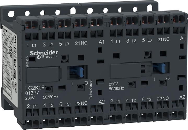 Produktbild Schneider Electric Wendeschützkombination, 3p+1Ö, LC2K09013P7