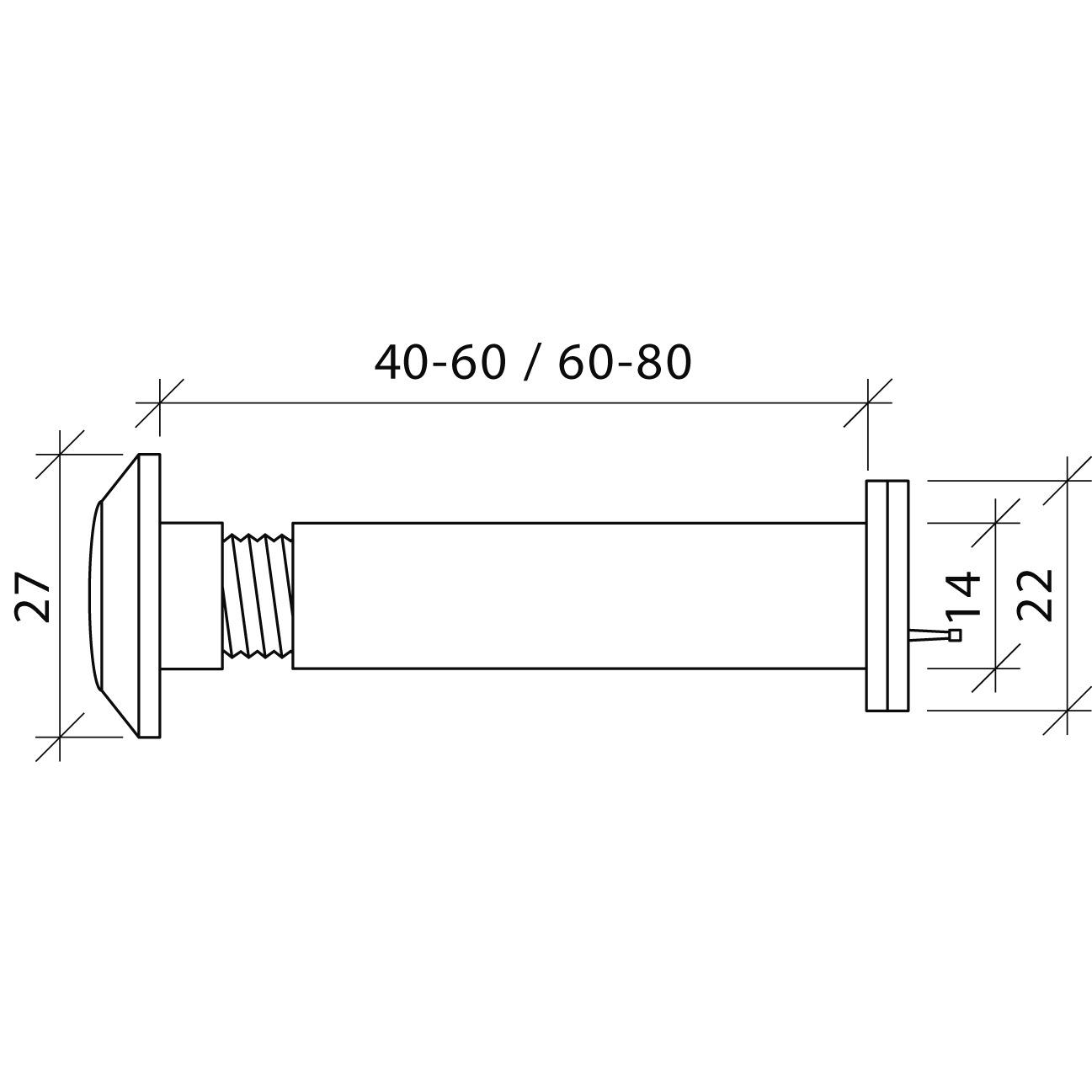 Thumbnail - OK-Line, Türspion, Türspione (Mechanisch)