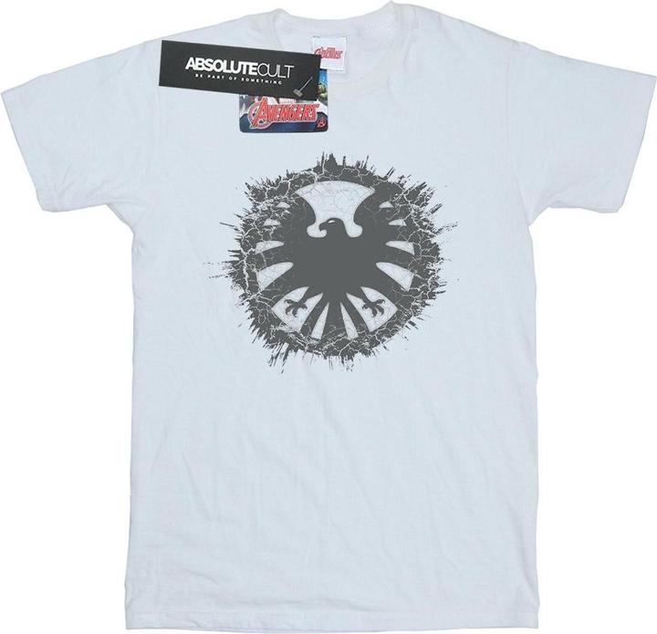 Produktbild Agenten von SHIELD gebürstet Logo TShirt (M)