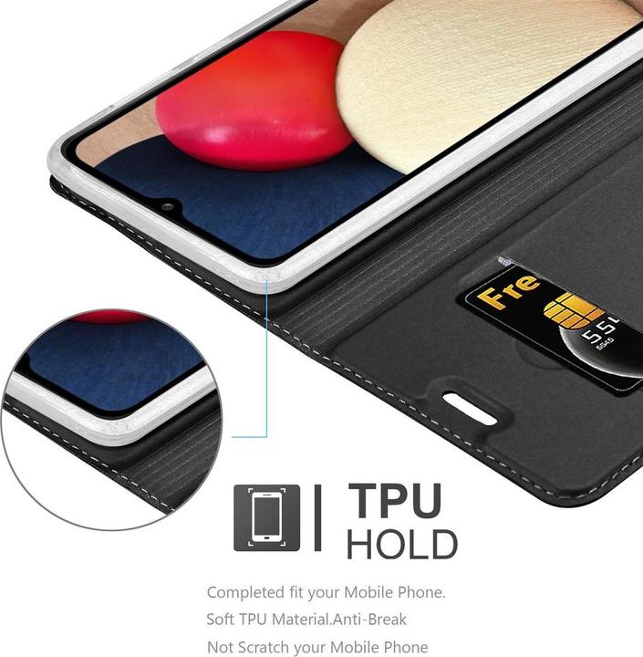 Actual product image Cadorabo Book Classy Style Cover (Samsung Galaxy A02s)