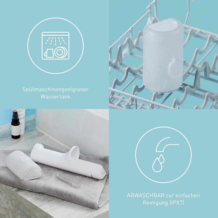 Actual product image Panasonic Rechargeable EW-DJ67 oral irrigator with ultrasonic technology