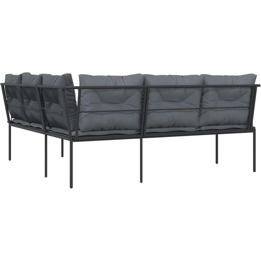 Thumbnail - VidaXL, Gartenlounge, 10-tlg. Garten-Lounge-Set mit Kissen