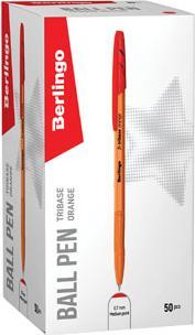 Immagine prodotto Berlingo Penna roller, Raudonas, 50vnt, 0,7mm, Tribase Oranžinis (Arancia, Rosso, 50x)
