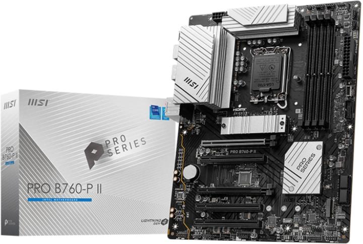 Produktbild MSI PRO B760-P II (LGA 1700, Intel B760, ATX)
