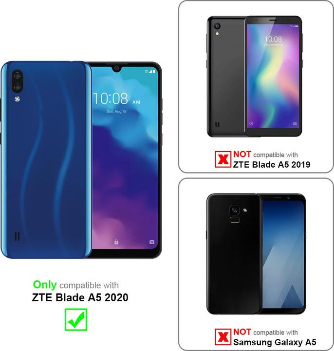 Actual product image Cadorabo Case for ZTE Blade A5 2020 with belt clip (ZTE Blade A5 (2020))