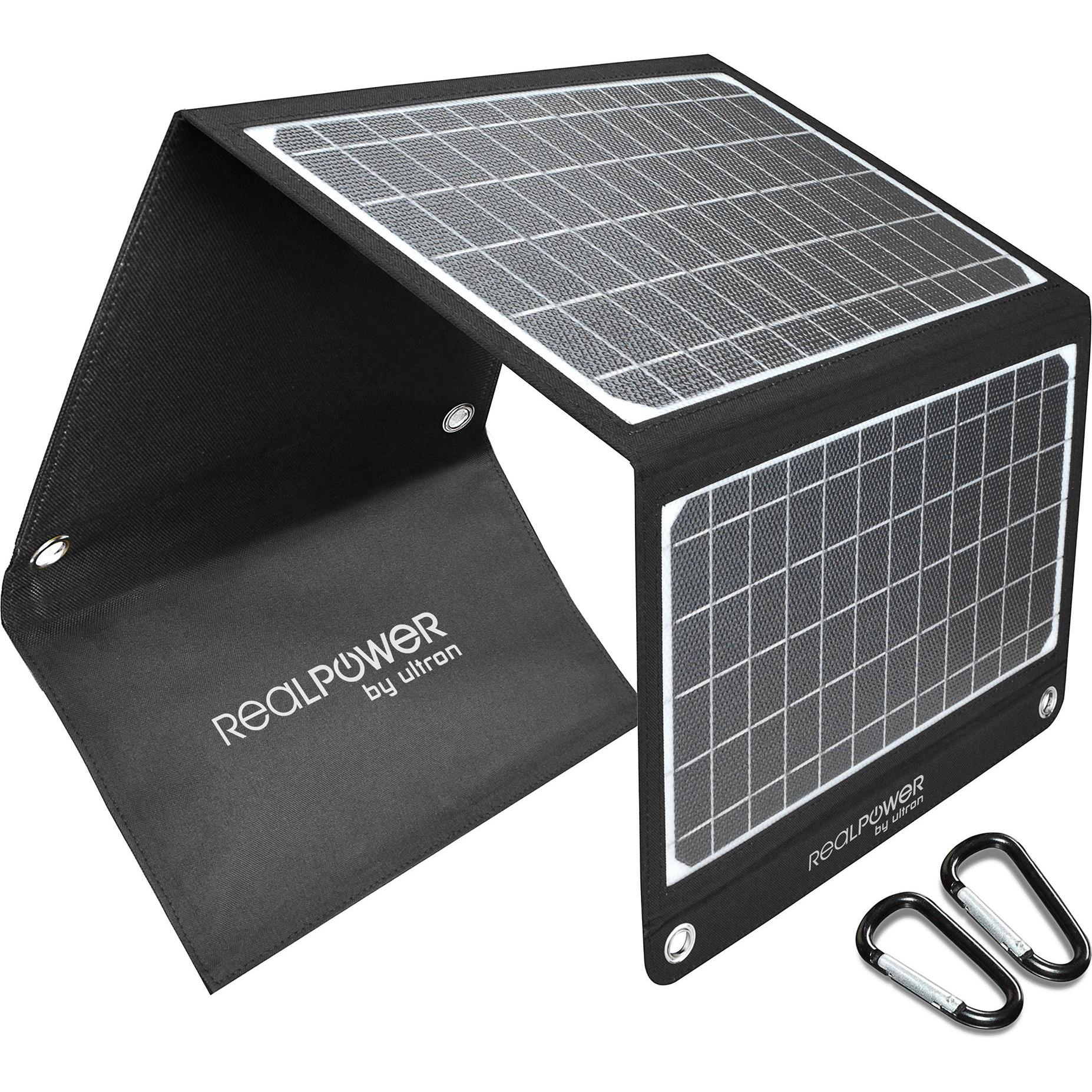 RealPower, Solarpanel, Solarpanel SP-22E 22 Watt 3 Panel Faltbar (22.50 W, 0.81 kg)