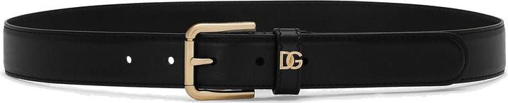 Produktbild Dolce & Gabbana Leather Logo Belt