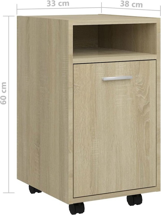 Actual product image VidaXL Beistellschrank (33 x 38 x 60 cm)