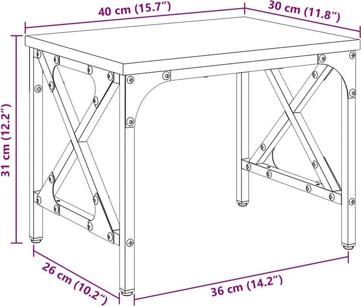 Immagine prodotto vidaXL Druckerständer