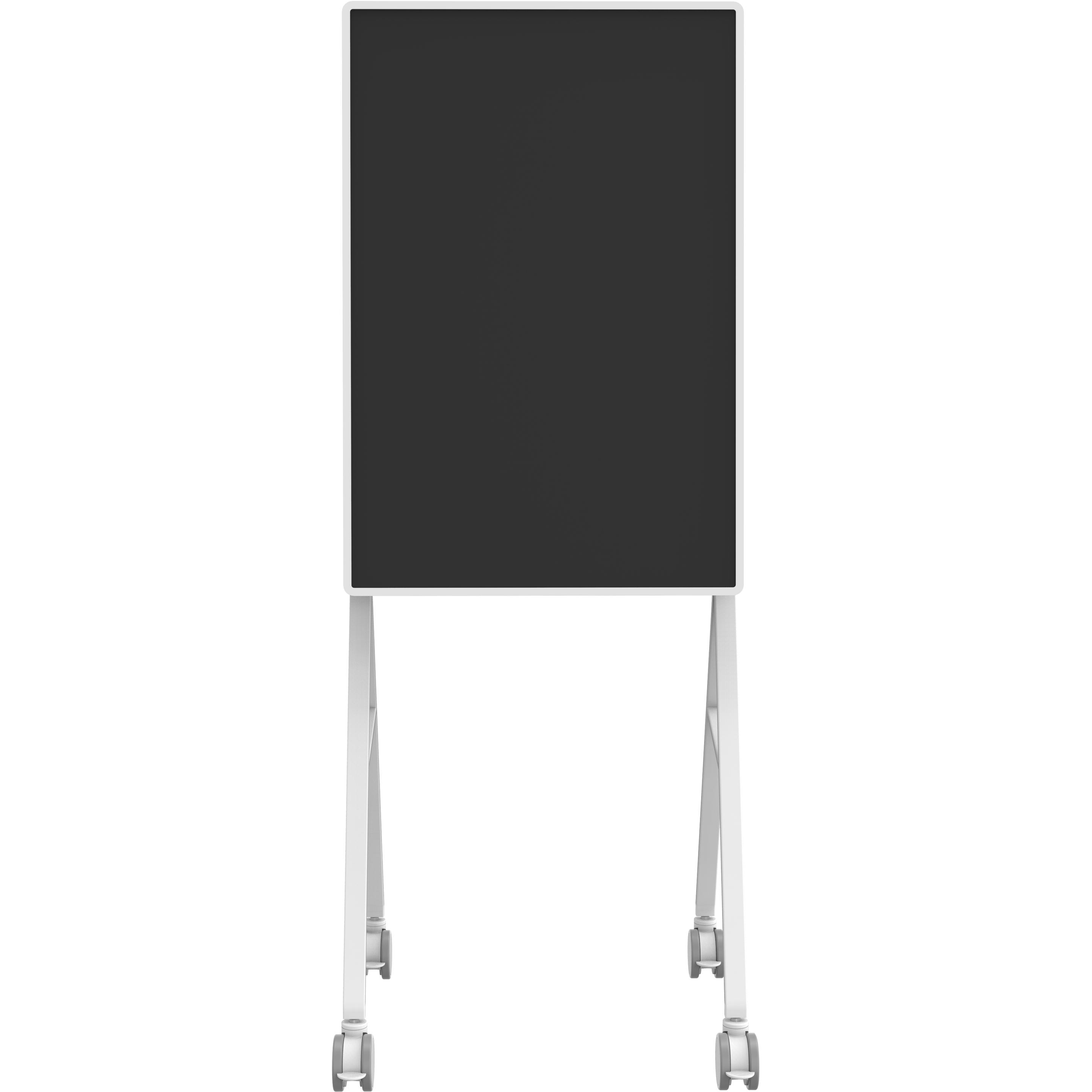 Thumbnail - Vision Flat Panel Flipchart-Style Stand, Digital Signage Zubehör, Weiss