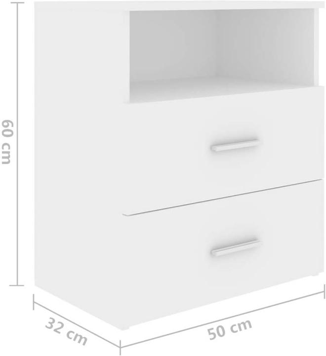 Immagine prodotto vidaXL Nachttisch (50 x 32 x 60 cm)