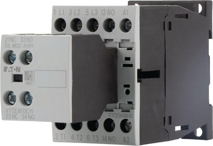 Actual product image Eaton Power contactor 2S1Ö 4kW/400V AC DILM9-21 230V50