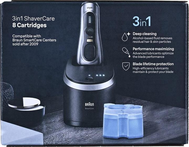 Actual product image Braun Braun CCR 6+2 shaver cleaning station refill cartridges (8 x)