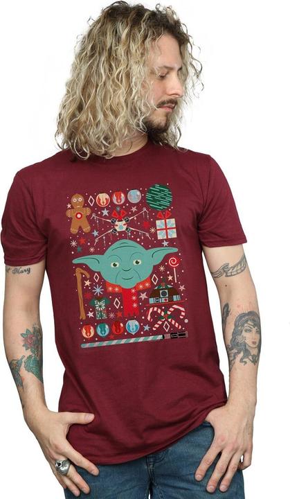 Produktbild Star Wars Yoda Christmas TShirt (S)