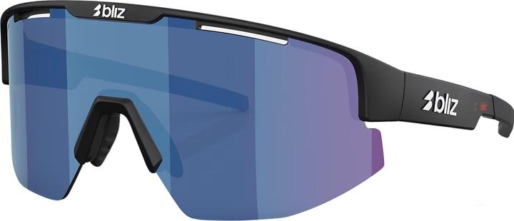 Bliz Matrix (Noir mat, Fumée, Ice Blue Multicolor)