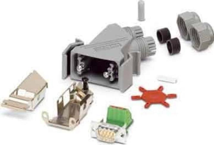 Immagine prodotto Phoenix Contact Spina D-SUB 180° Numero di poli: 9 Molla di tensione VS-09-PROFIBUS-SP 1 pz.