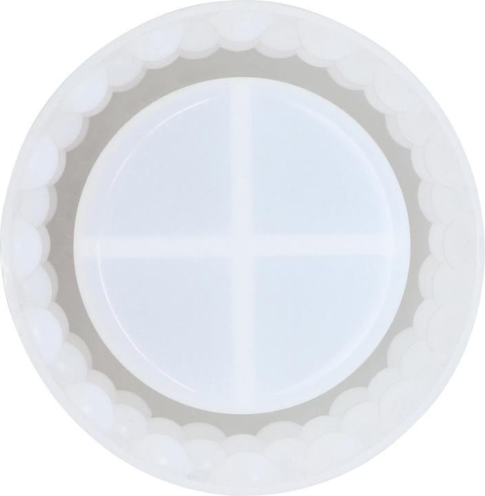 Actual product image Glorex Silicone mould "Round tealight mould