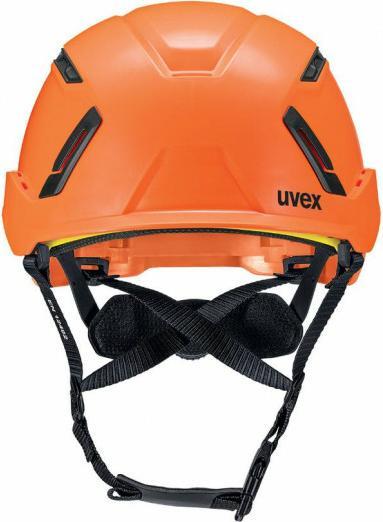 Actual product image Uvex Safety Safety helmet pronamic alpine mips 9735231 orange with vents (63 cm)