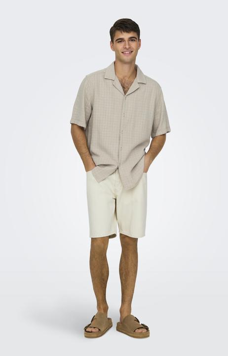 Produktbild Only & Sons Onslatham Rlxss Resort Linen Struc 0257 (XL)