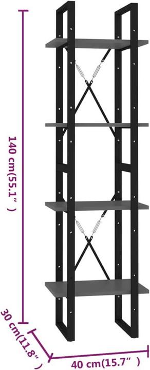 Image du produit vidaXL Felicity (40 x 30 x 140 cm)