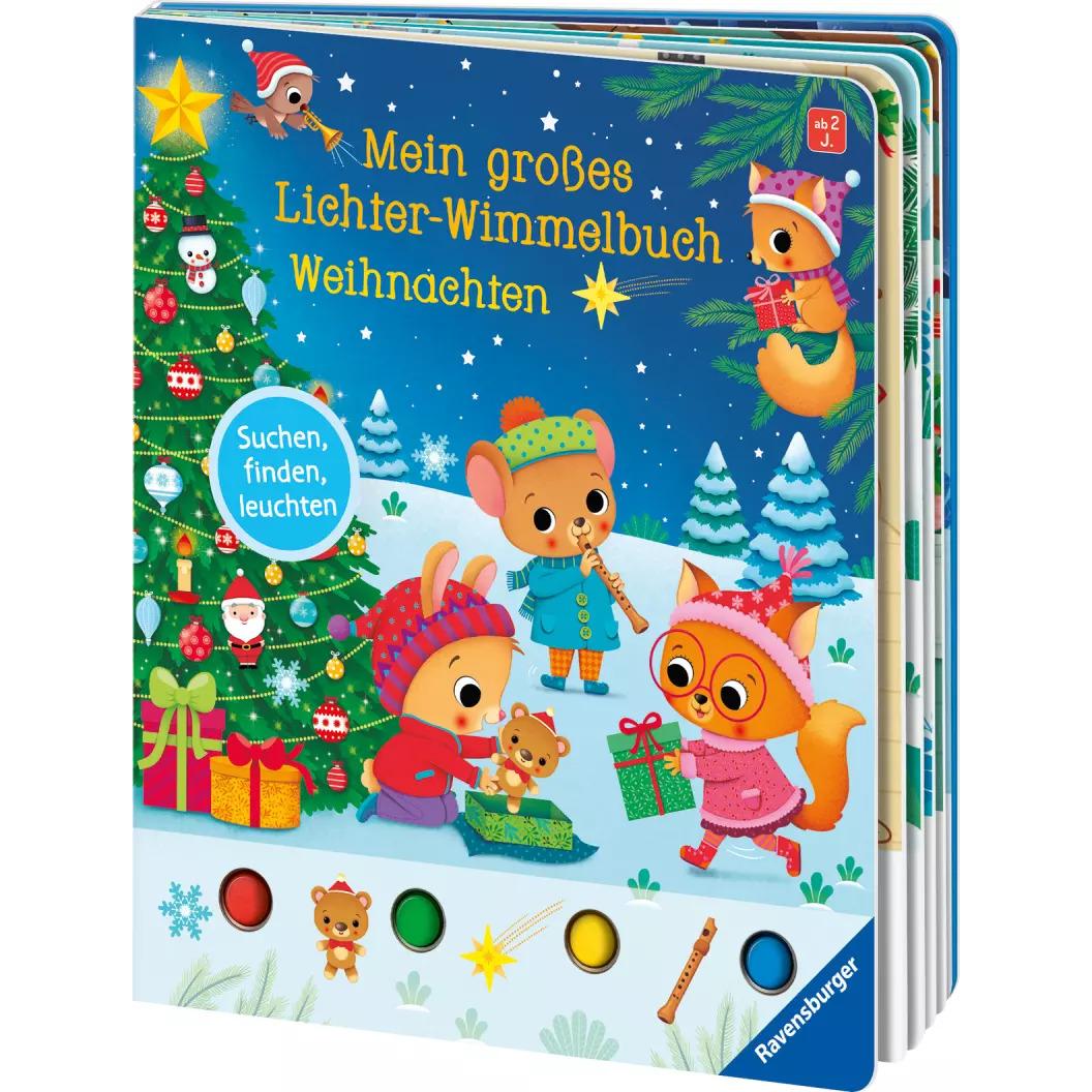Mein grosses Lichter-Wimmelbuch: Weihnachten, Kinderbücher von Sandra Grimm