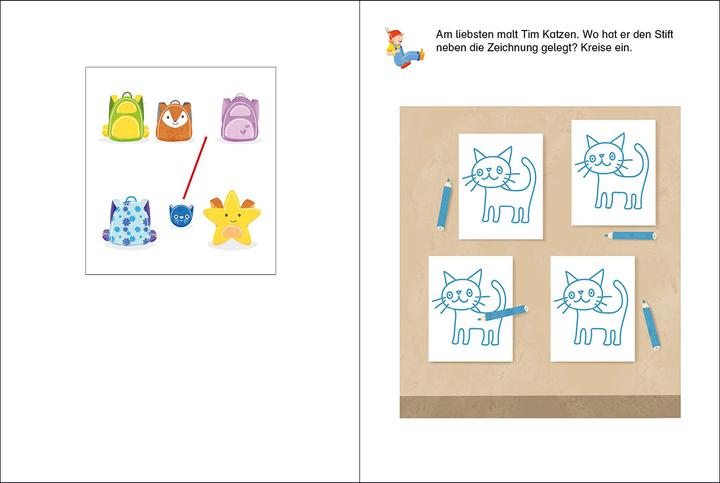 Produktbild Die neuen LernSpielZwerge - Räumliche Orientierung (Deutsch, Loewe Lernen und Rätseln, Carmen Eisendle, 2022)