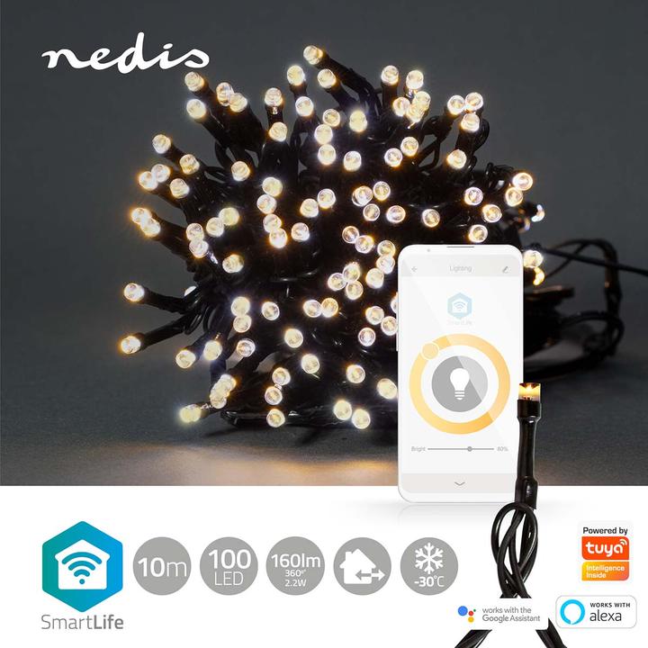 Actual product image Nedis SmartLife Decorative LED Wi-Fi Android™ / IOS (0.13 m)