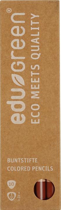 Produktbild EDU3 Edugreen Jumbo Coloured Pencils (10x)