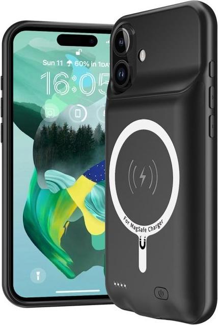 Actual product image MU Classic 7000mAh Akku Hülle MagSafe Power Case Series