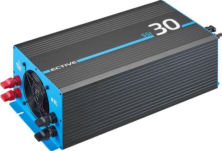 Immagine prodotto Ective SSI 30 Sinus-Wechselrichter 3000W 24V mit Netzvorrang, Ladegerät & MPPT Laderegler (CH-Stecker)