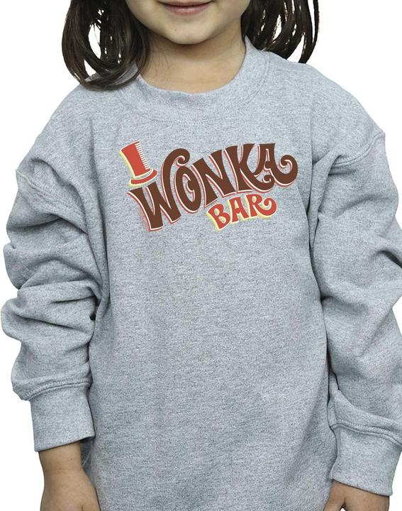 Produktbild Willy Wonka & the Chocolate Factory Bar Logo Sweatshirt Mädchen (140, 146)