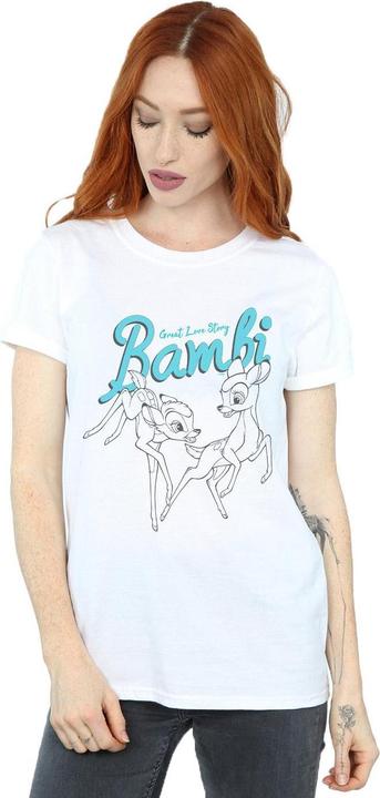 Immagine prodotto Disney Bambi Great Love Story Maglietta Ampia Donna (XL)
