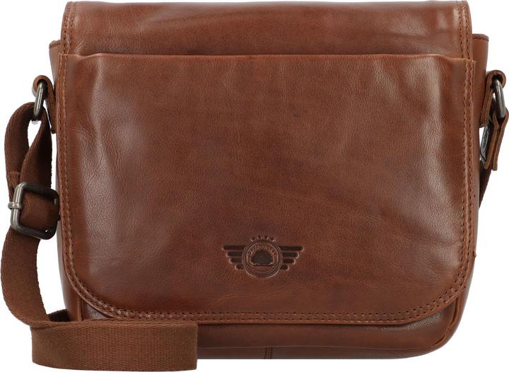 Actual product image Greenburry Vintage Umhängetasche Leder 26 cm