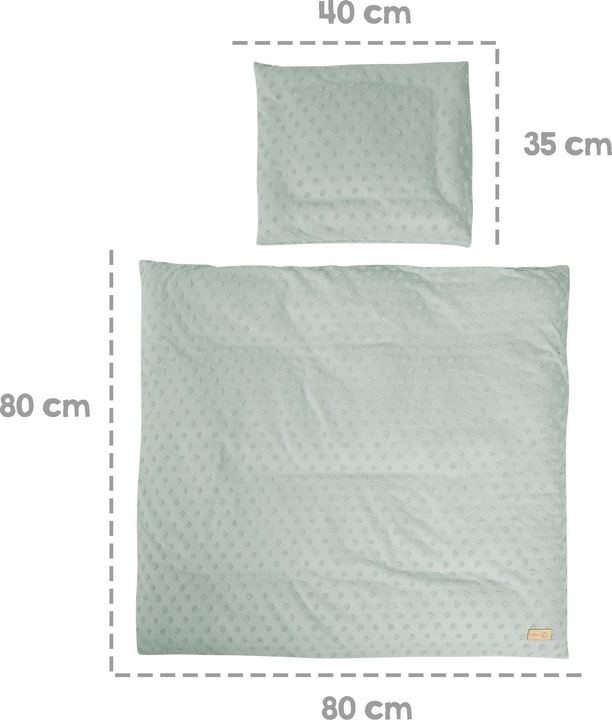 Immagine prodotto Roba Set culla 2 pezzi Lil Planet verde ghiaccio (80 x 80 cm, 35 x 40 cm, 80 x 80 cm)