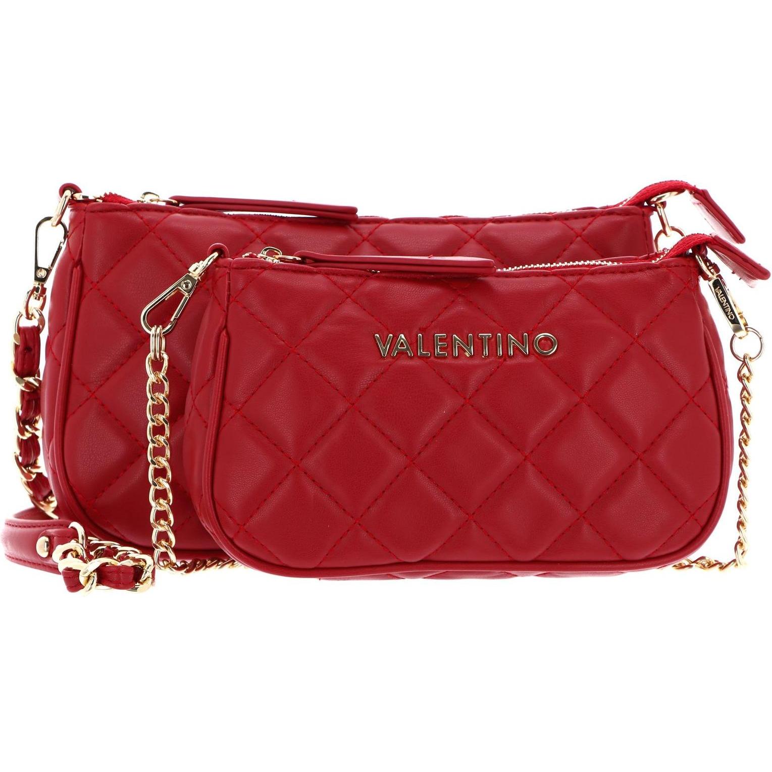 Valentino, Donne, Borsetta, Ocarina a tracolla con versione mini e cinghia regolabile, Rosso