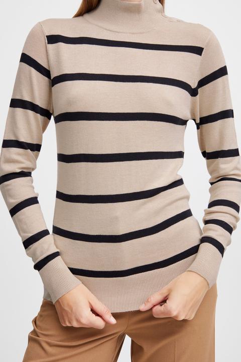 Actual product image B.young BYMMPIMBA1 BUTTON JUMPER - 20813511 (L)