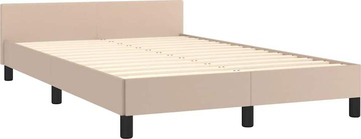 Actual product image vidaXL Bettgestell mit Kopfteil (140 x 190 cm)