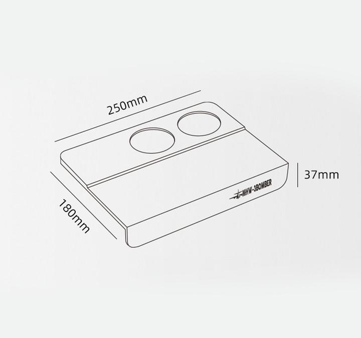 Image du produit MHW 3Bomber Silikon Tampermatte