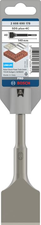 Actual product image Bosch Professional Zubehör PRO SDS plus-4C spade chisel, 40 x 140 mm (40 mm)