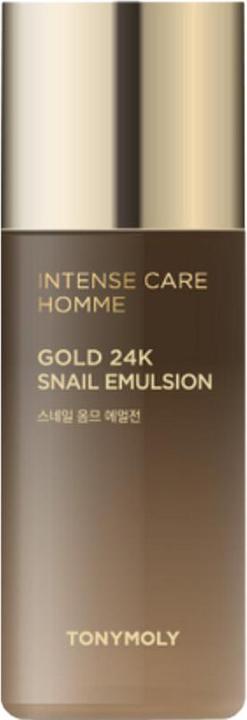 Actual product image Tony Moly Intense Care Homme Gold 24k Snail Emulsion 130 Ml