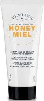 Actual product image Perlier Honey Protective Hand Cream with Nourishing Barrier 100ml 3.3 Fl Oz - Italian Import (100 ml)