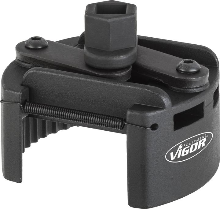 Produktbild Vigor Ölfilter-Spannschlüssel ∙ 80 - 115 mm ∙ universal ∙ V4414 ∙ Aussen-Sechskant 22 mm, Vierkant12…