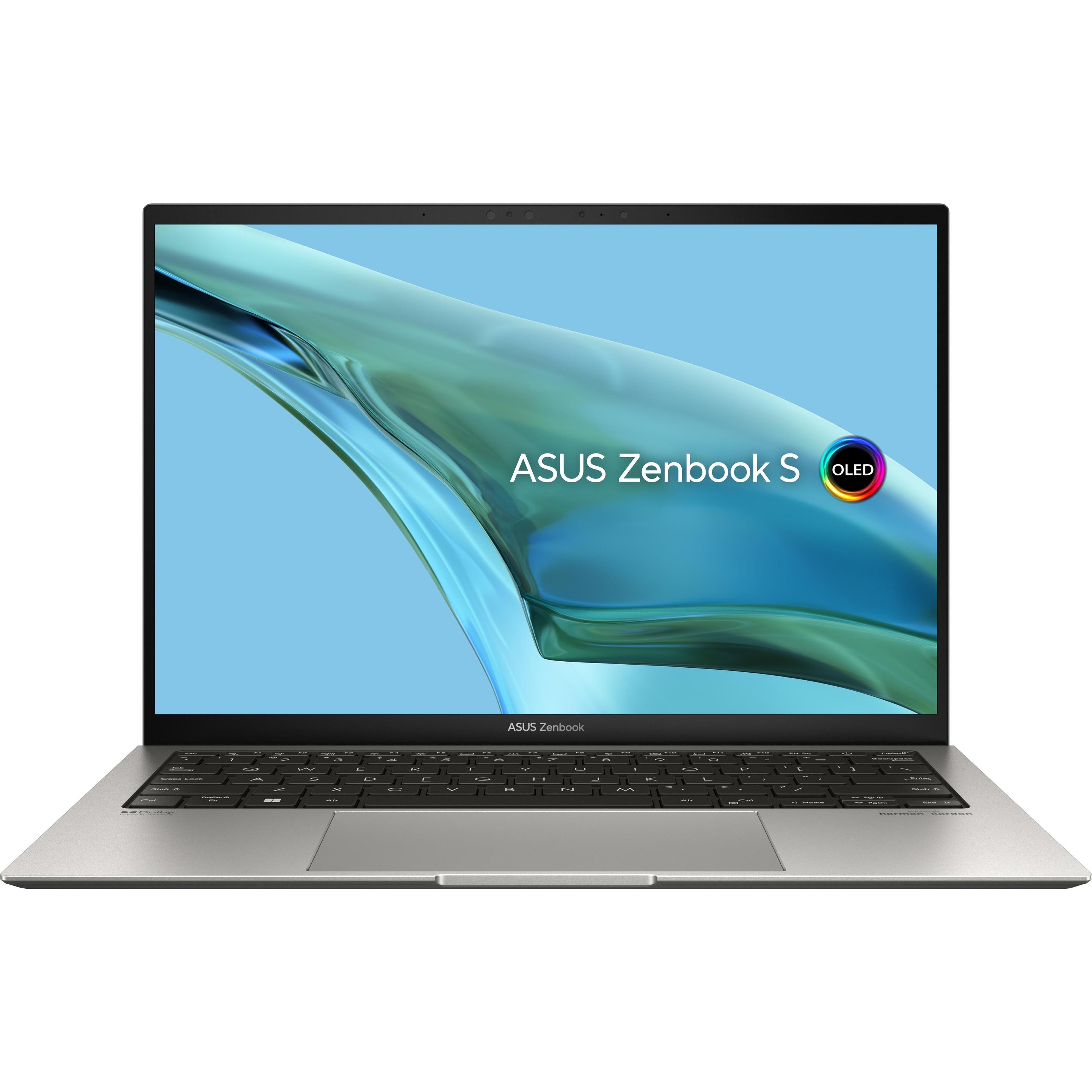 ASUS Zenbook S 13 OLED (13.30", Intel Core Ultra 7 155U, 32 GB, 1000 GB, DE), Notebook, Grau