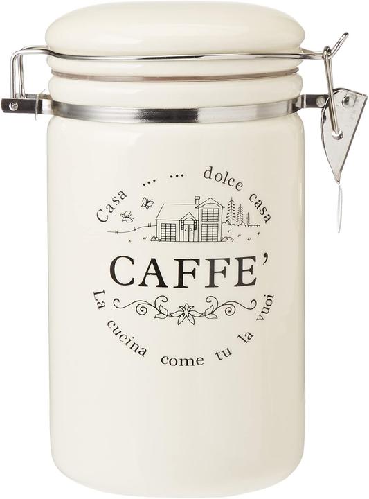 Tognana Porcelaine DC1AP434898 Pot rond en céramique, acier blanc (0.85 l)