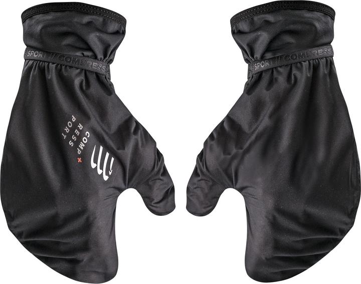Actual product image Compressport Hurricane Waterproof 10/10 Mittens (S, M)