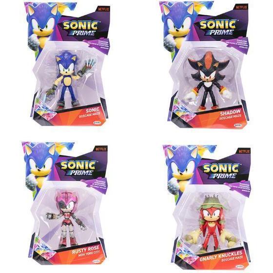 Jakks Pacific Multicolore Sonic Prime 5 Inch Articulated Figure W2, Asst.