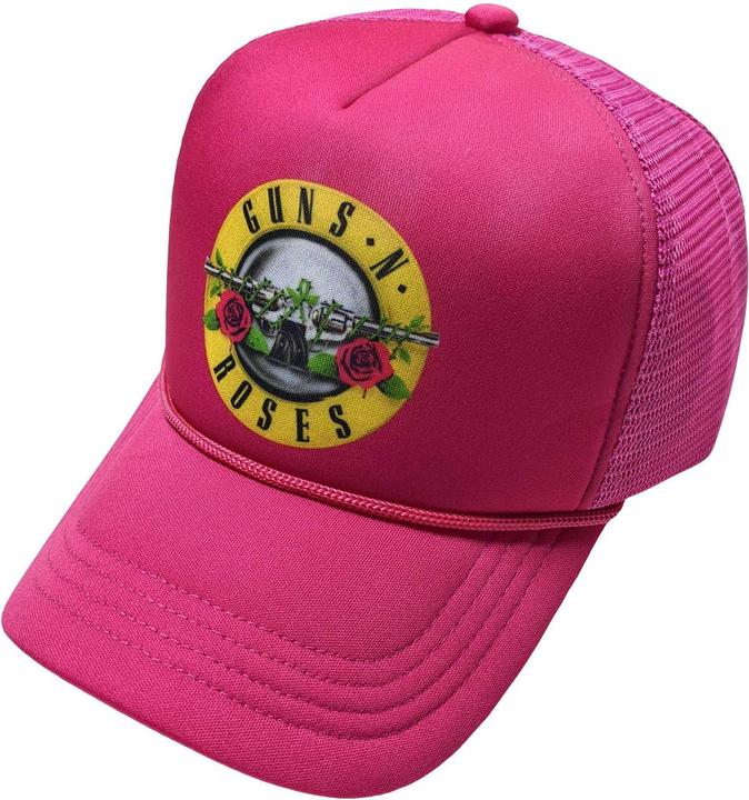 Actual product image Guns N Roses Unisex Adult Circle Mesh Logo Baseball Cap (One size)