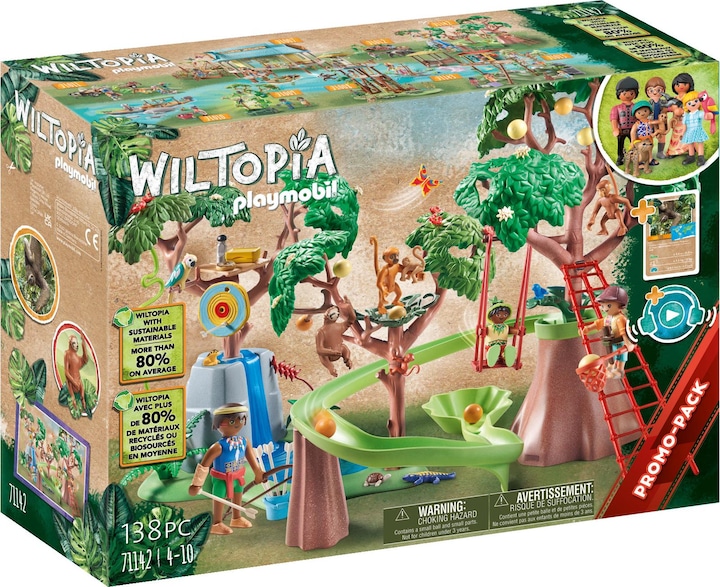 Produktbild Playmobil Wiltopia - Tropischer Dschungel-Spielplatz (71142, Playmobil Wiltopia)