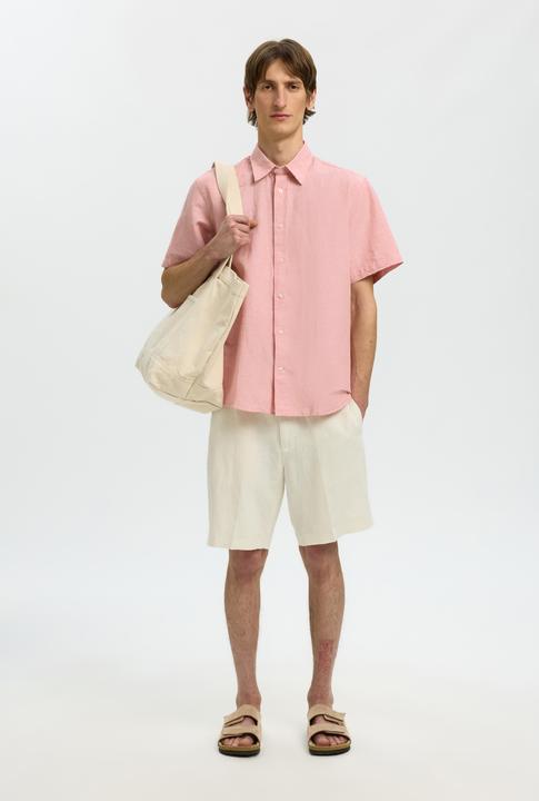 Immagine prodotto Selected Regular Fit Bluse aus Leinengemisch (M)