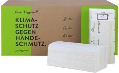 Actual product image Huchtemeier Papier Paper towels FRIEDA zig-zag folding 2-ply 4,000 tissues (4000 x)